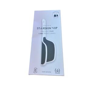 Starskin VIP Fab Foot File Ergonomic Dual-Sided Callus Remover New in Box Sealed